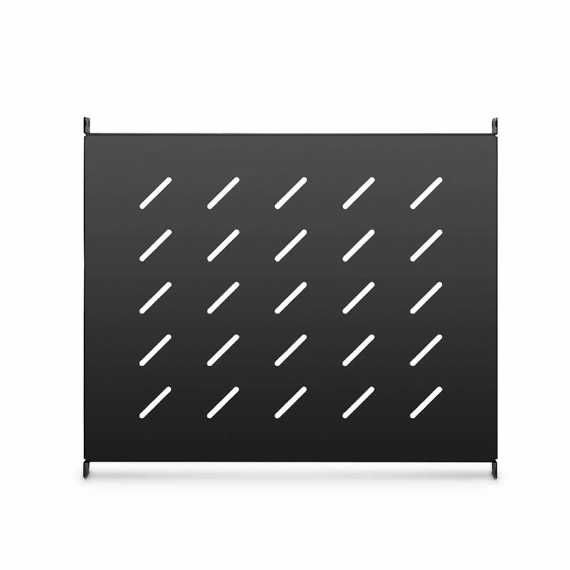 1U 19'' Vented Cantilever Fixed Shelf, SPCC, 13"(350mm) Deep, 132lbs (60kg) Capacity