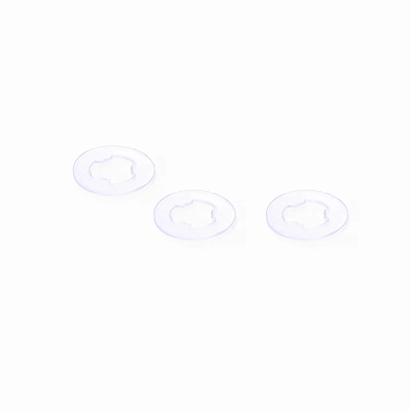 M5×16mm Model Screw and Nut, Nickel-plated, Silver, 50pcs/Pack