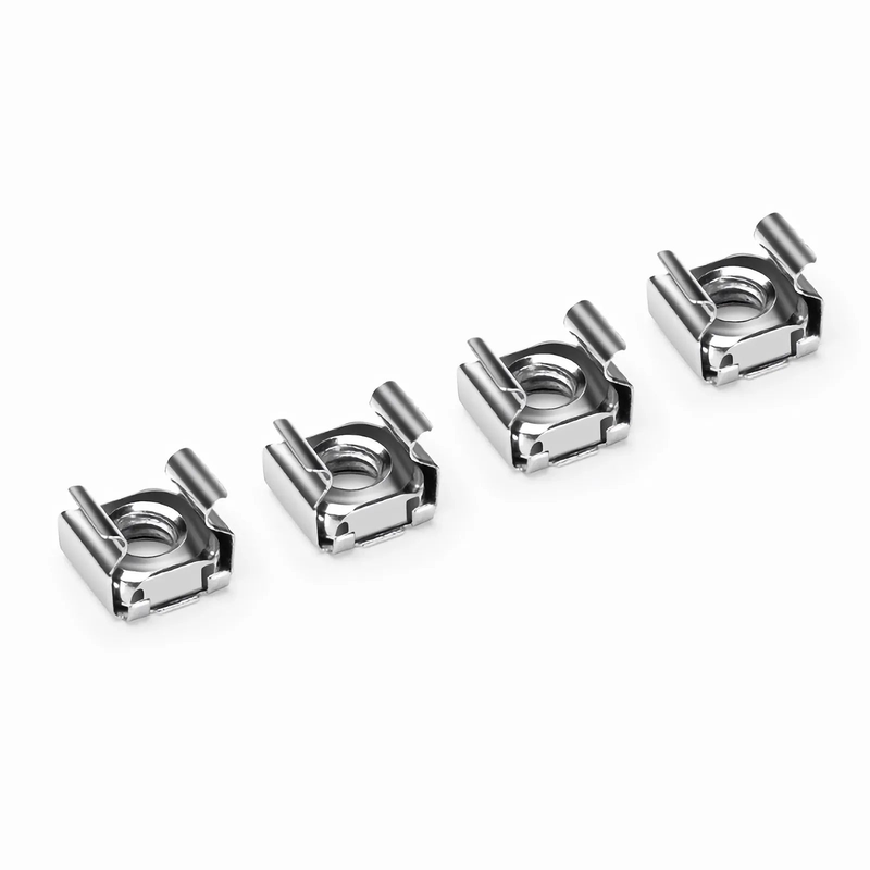M6×16mm Model Screw and Nut, Nickel-plated, Silver, 50pcs/Pack