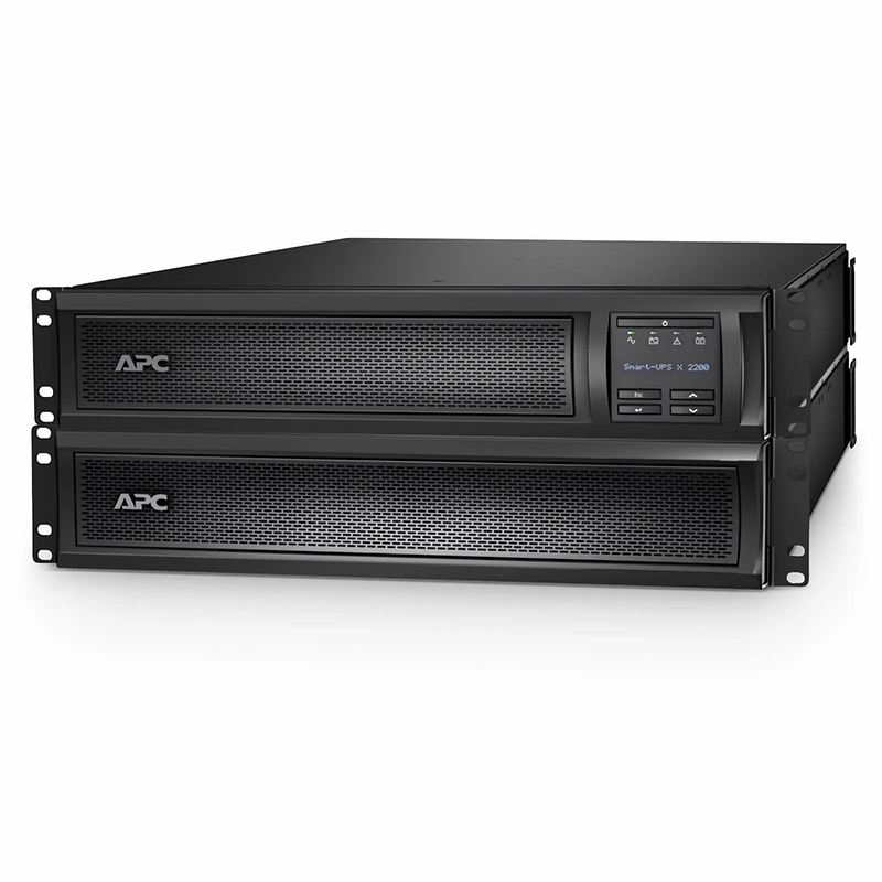 APC® Smart-UPS X 2200VA Rack/tower Convertible UPS, 8x C13+1x C19 IEC Outlets, Network card and 1 Backup Battery Included