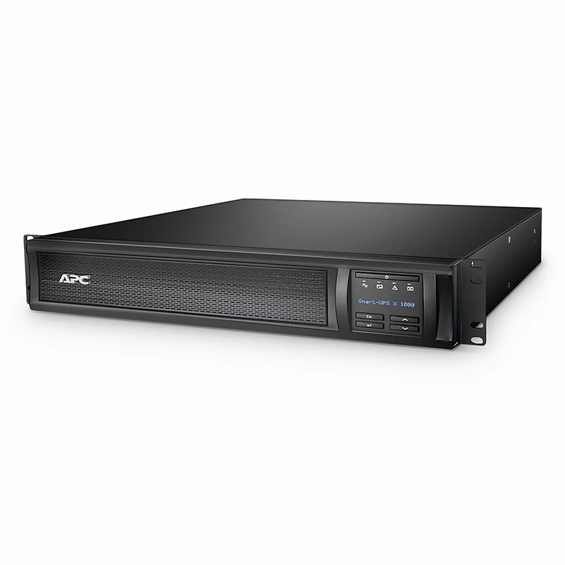 APC® Smart-UPS X 1000VA Rack/tower Convertible UPS, 8x 5-15R NEMA Outlets, SmartConnect port and 1 Backup Battery Included