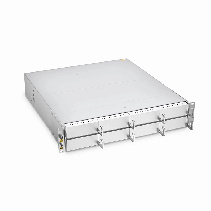 D7000-CH2U, 8 Slots 2U Unloaded Chassis, Support Single-wavelength 200G/400G, Up to 3.2Tbps Capacity, Redundant AC PSUs, Support AmpCon-T/WebGUI Network Management
