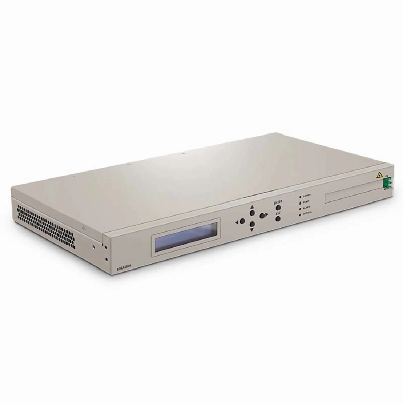 D7000 BDRA5008 Co-propagating Distributed Raman Amplifier with 8dB Gain, 80 Wavelengths, Dual AC PSUs, 1U Rack Mount
