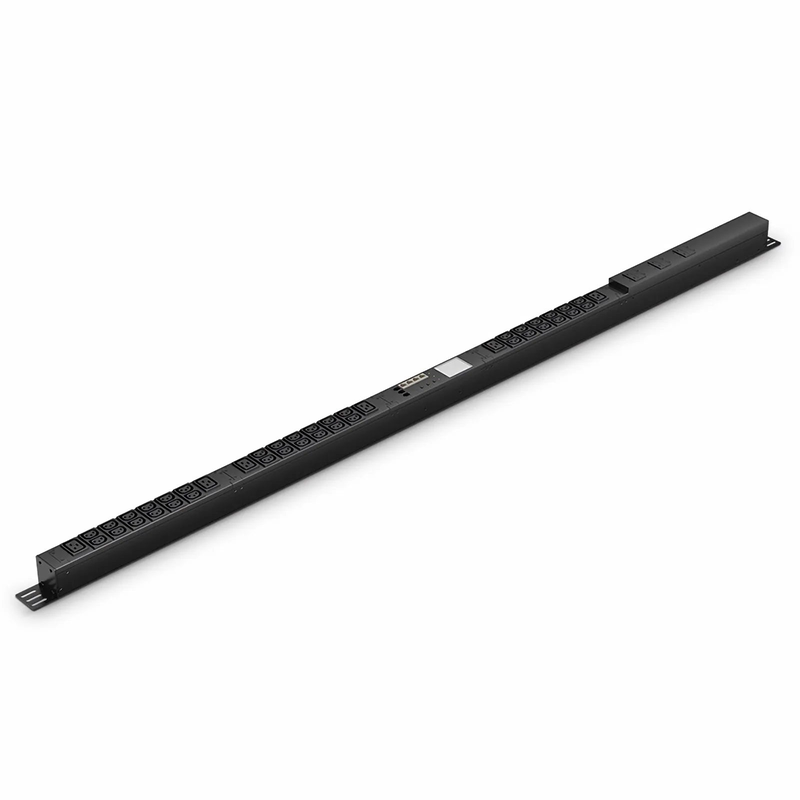 21.06kW 3-Phase 32A/380V Monitored Rack PDU, 36 x C13 & 6 x C19 Outlets, IEC309 32 A 3P + N + E Plug, 10ft Cord, 0U Vertical