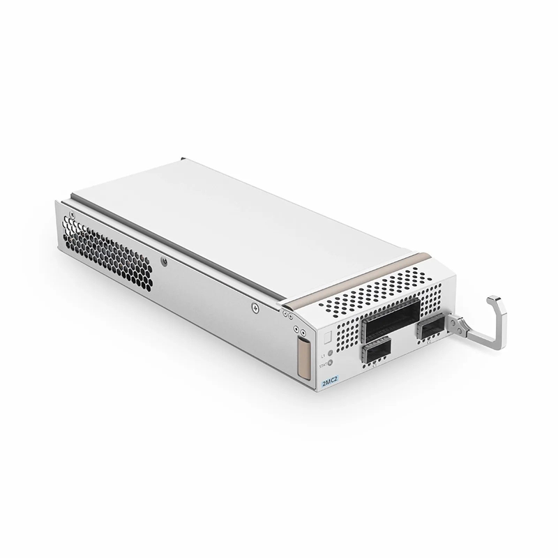 D7000 2MC2, 2 x 100G QSFP28 to 1 x 200G CFP2 OTN Muxponder for D7000 Managed Chassis