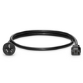 6ft (1.8m) AS/NZS 3112 Australia to IEC60320 C13 3 x 1.0mm² 250V/10A Power Cord, Black