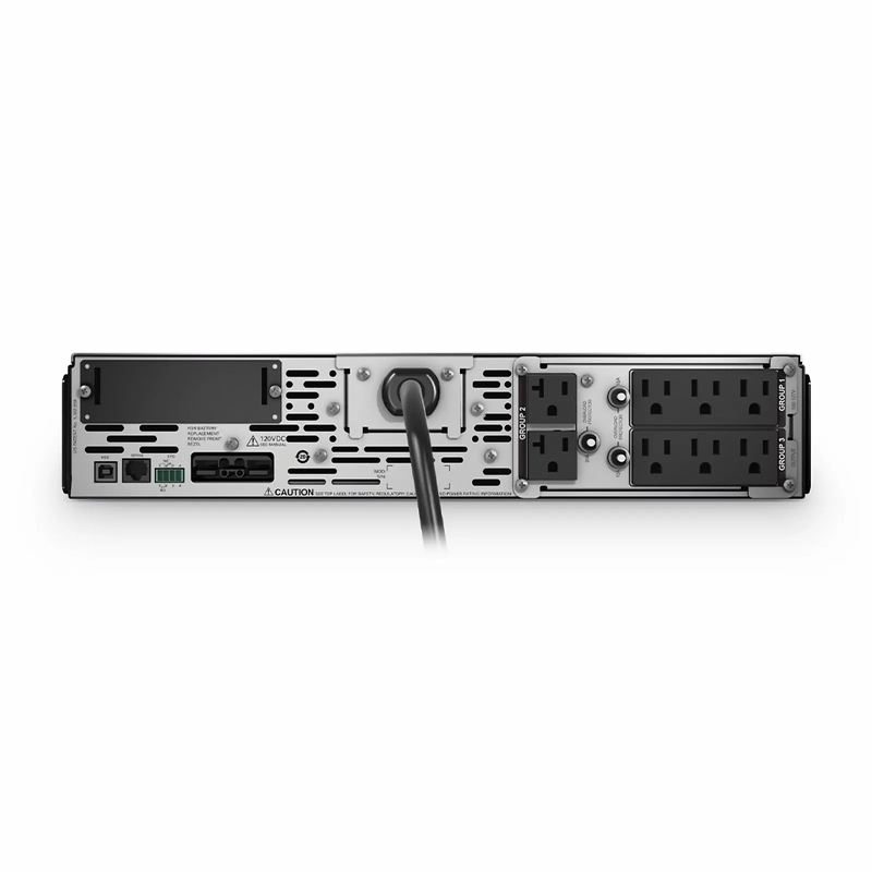 APC® Smart-UPS X 2200VA Rack/tower Convertible UPS, 6x 5-15R+2x 5-20R NEMA Outlets, SmartSlot and 1 Backup Battery Included