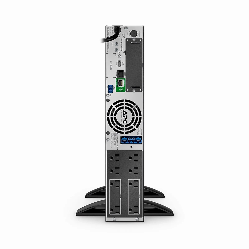 APC® Smart-UPS X 1000VA Rack/tower Convertible UPS, 8x 5-15R NEMA Outlets, SmartConnect port and 1 Backup Battery Included