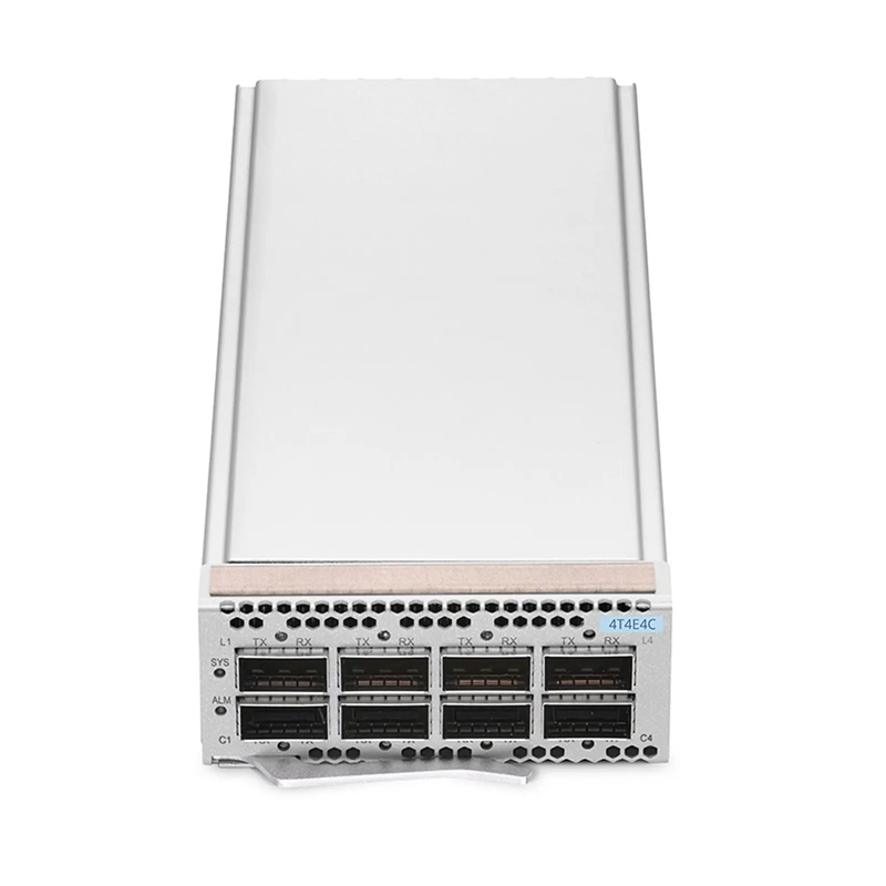 D6000 4T4E4C, 4 x 400G QSFP-DD Transponder for D6000-CH1U Managed Chassis