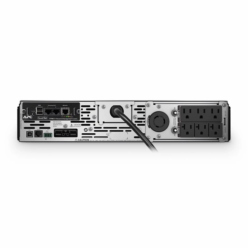 APC® Smart-UPS X 3000VA Rack/tower Convertible UPS, 3x 5-15R+3x 5-20R+1x L5-30R NEMA Outlets, NMC and 1 Backup Battery Included