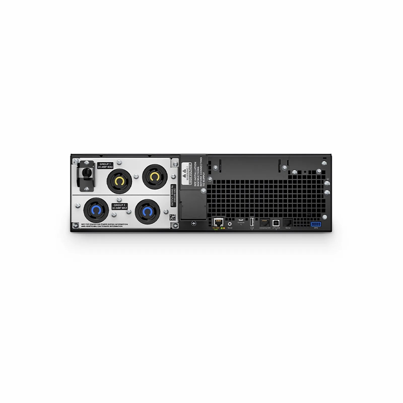 APC® Smart-UPS On-Line 5400VA Rackmount 3U UPS, 2x L6-20R+2x L6-30R NEMA Outlets, Network Card+SmartSlot and 1 Backup Battery Included