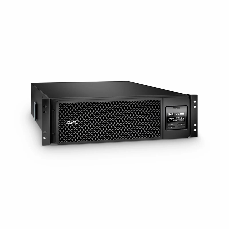 APC® Smart-UPS On-Line 5400VA Rackmount 3U UPS, 2x L6-20R+2x L6-30R NEMA Outlets, Network Card+SmartSlot and 1 Backup Battery Included