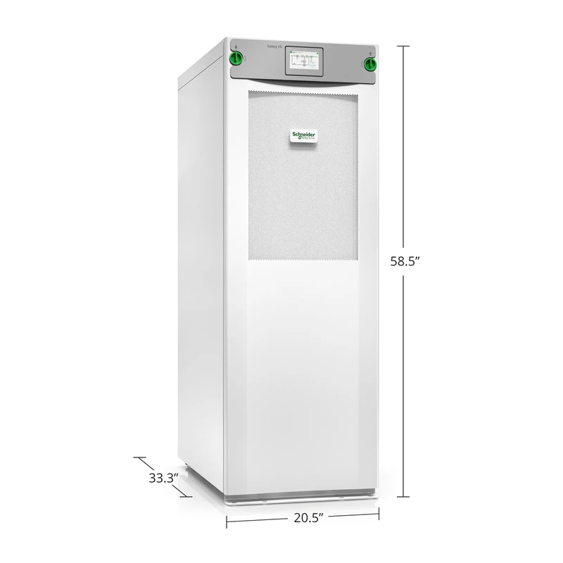 APC Galaxy VS UPS, 80kVA/80kW, 400V, Hard Wire 5-wire Output (3PH+ N+ G), Parallel up to 4UPSs, Modular Architecture