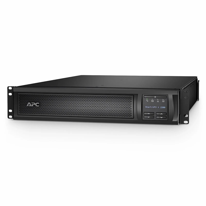 APC® Smart-UPS X 2200VA Rack/tower Convertible UPS, 6x 5-15R+2x 5-20R NEMA Outlets, SmartSlot and 1 Backup Battery Included