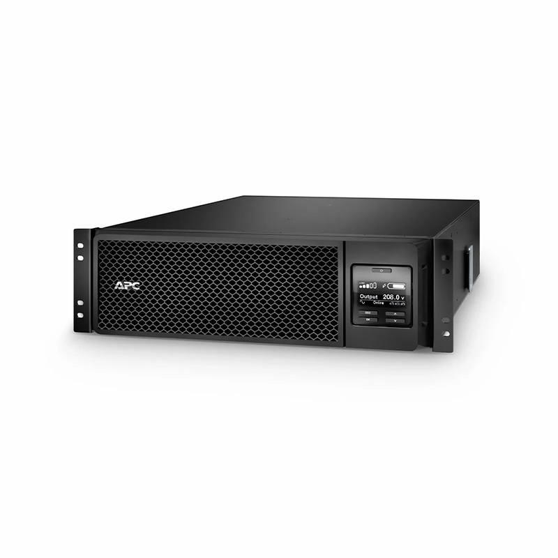 APC® Smart-UPS On-Line 5400VA Rackmount 3U UPS, 2x L6-20R+2x L6-30R NEMA Outlets, Network Card+SmartSlot and 1 Backup Battery Included