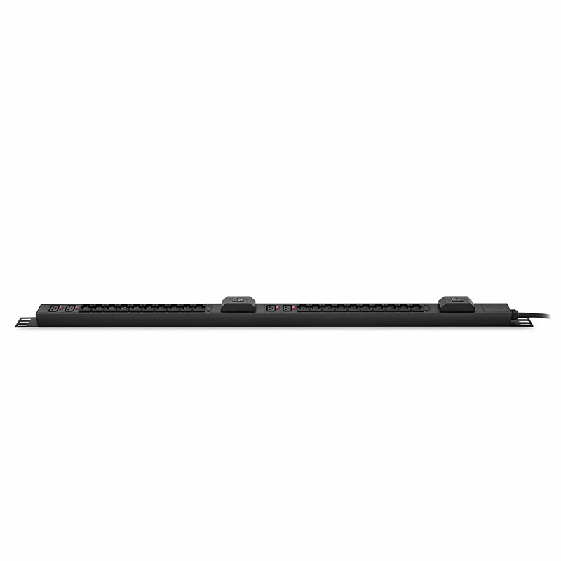 7.36kW Single-Phase 32A/230V Basic Rack PDU, 20 x C13 & 4 x C19 Outlets, IEC309 32A 2P + E Plug, 10ft Cord, 0U Vertical
