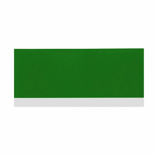 0.375in.W x 252in.L Panel/Surface Labels with Ribbon for M210 and M211 Printers, Continuous Label/Cartridge, White on Green