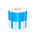 1.57in.W x 3.54in.L Printable P-Flag Label, PET, Reel, Blue, 500Labels/Roll