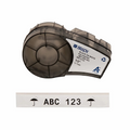 0.25in.Wx 252in.L Panel Labels with Ribbon for M210 and M211 Printers, Black on White