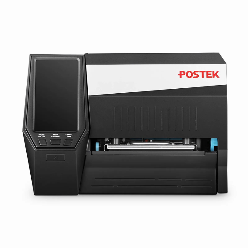 Postek GX3 Industrial Label Printer with HEAT™, 4.5" Color LCD Touch Screen, 300dpi, 8ips Print Speed