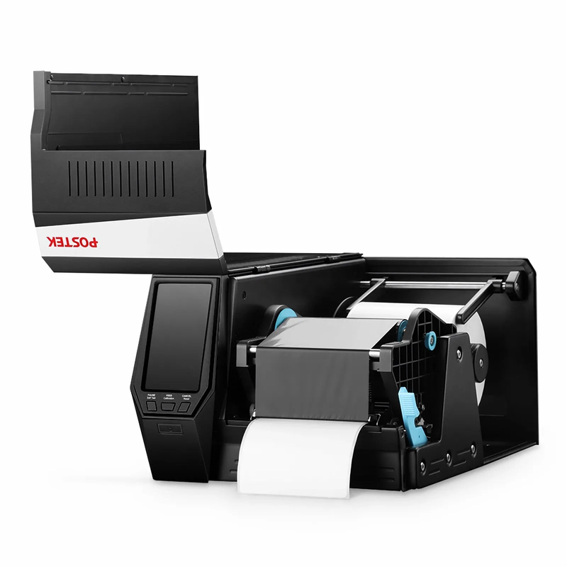 Postek GX3r RFID Industrial Label Printer with HEAT™, 4.5" Color LCD Touch Screen, 300dpi, 8ips Print Speed