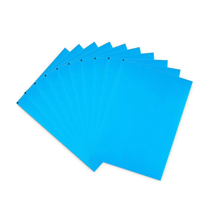 A4 P-Flag Label, PET, Blue, for A4 Office Printer, 1.02in.W × 3.3in.L, 300 Labels/Pack
