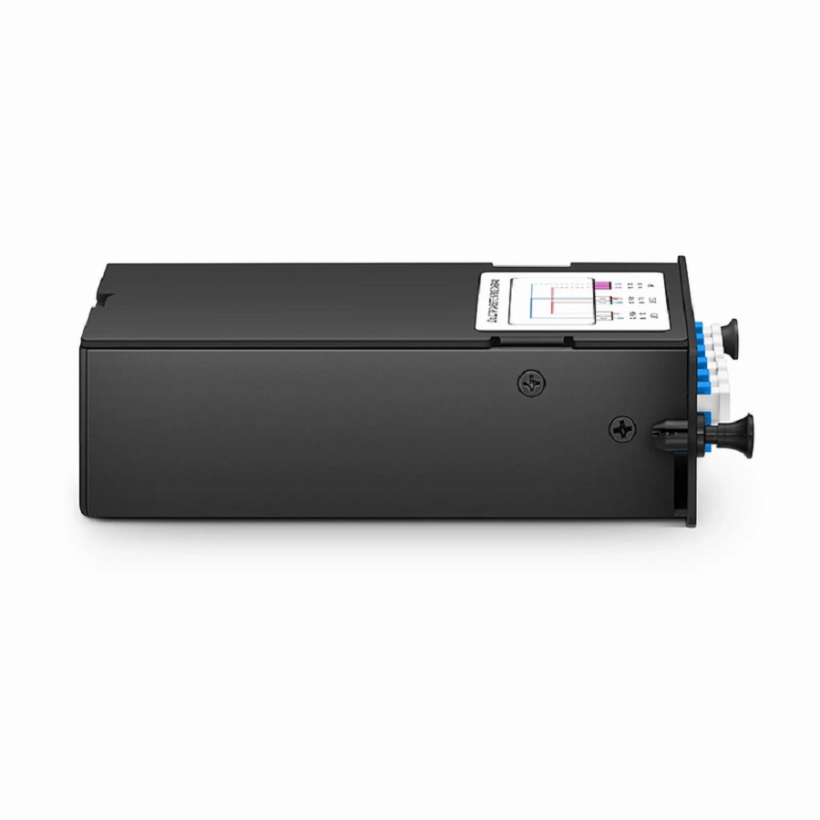 FHD™ LC TAP Cassette, OS2 Single Mode, 4 x LC Duplex Live Ports, 2 x LC Duplex TAP Ports, 50/50 Split Ratio (Live/TAP), 1/10/40/100G