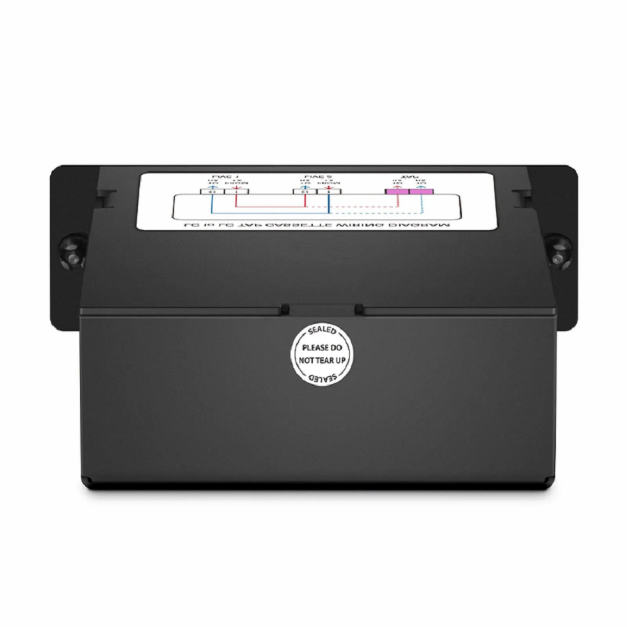 FHD™ LC TAP Cassette, OM4 Multimode, 4 x LC Duplex Live Ports, 2 x LC Duplex TAP Ports, 50/50 Split Ratio (Live/TAP), 1/10/40/100G