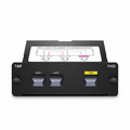 FHD™ MTP® TAP Cassette, OM4 Multimode, 2 x MTP®-12 Male Live Ports, MTP®-12 Male TAP Port, 50/50 Split Ratio (Live/TAP), 40/100G