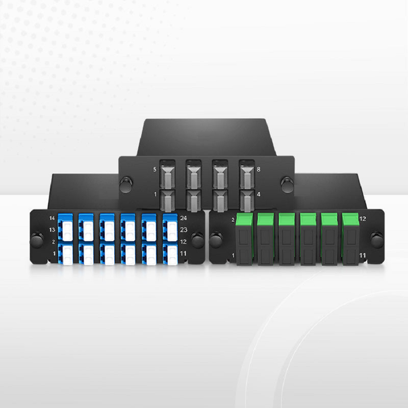 FHD™ LC Splice Cassette with Pigtails, 24 Fibers OS2 Single Mode, 12 x LC APC Duplex (Green), 0.3dB Max.