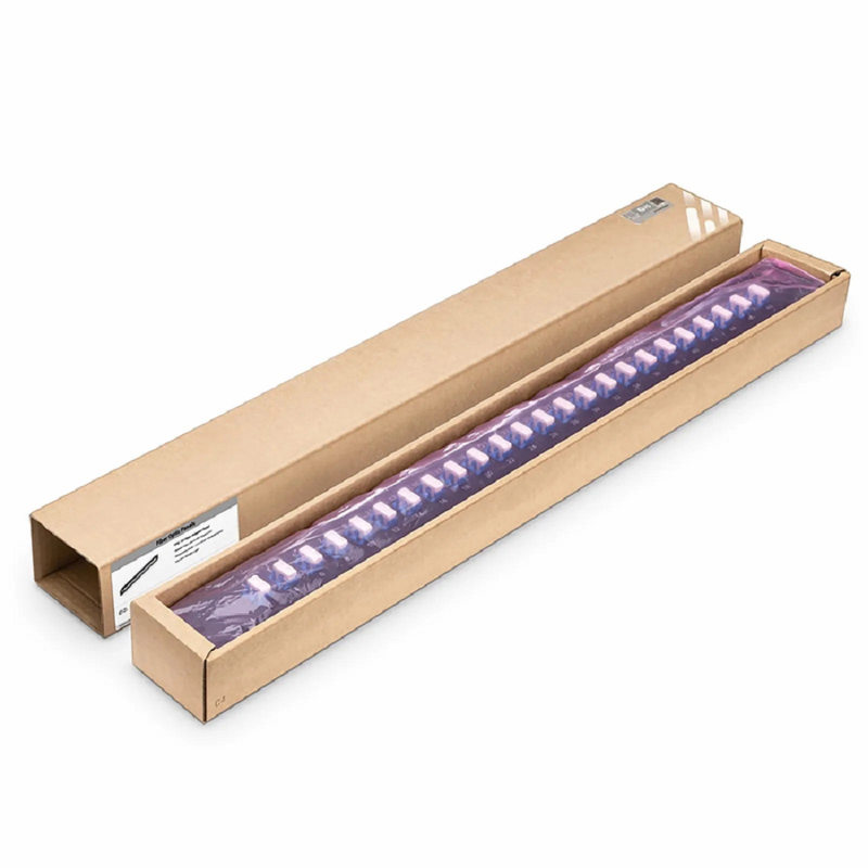 FHU™ 1U 19'' Fiber Adapter Panel, 48 Fibers OS2 Single Mode, 24 x LC UPC Duplex (Blue) Adapter, Ceramic Sleeve