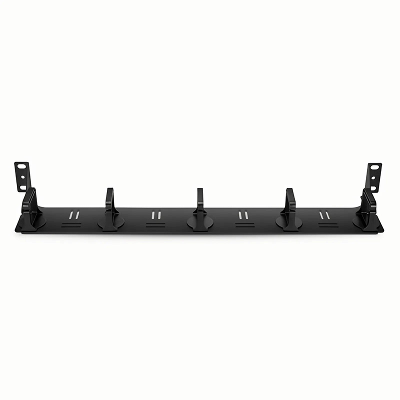 FHD™ High Density 1U Rack Mount Blank Enclosure Unloaded, Detachable Cable Management Lacer Panel and Bar, Holds up to 4 x FHD™ Panels, 144 Fibers (LC)