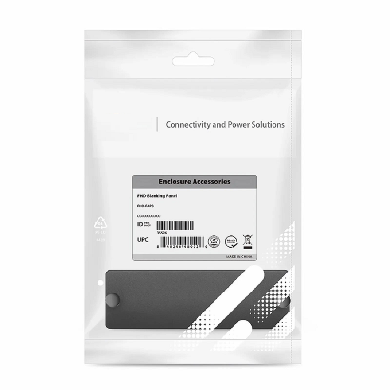 FHD™ Blanking Fiber Adapter Panel