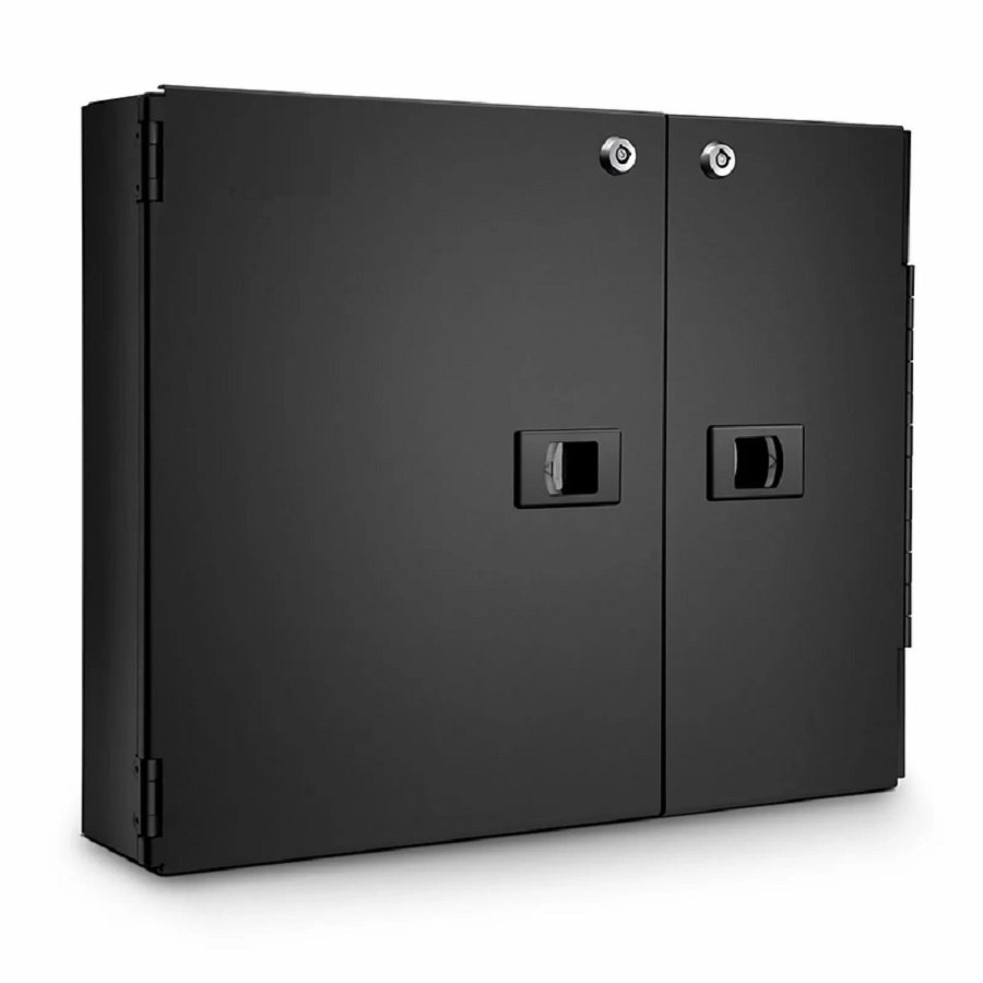 FHD™ Wall Mount Enclosure Unloaded, 2 Ports, Holds up to 2 x FHD™ Cassettes or Panels, 2 x Splice Trays, 48 Fibers (LC)