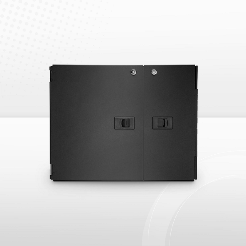 FHD™ Wall Mount Enclosure Unloaded, 2 Ports, Holds up to 2 x FHD™ Cassettes or Panels, 2 x Splice Trays, 48 Fibers (LC)