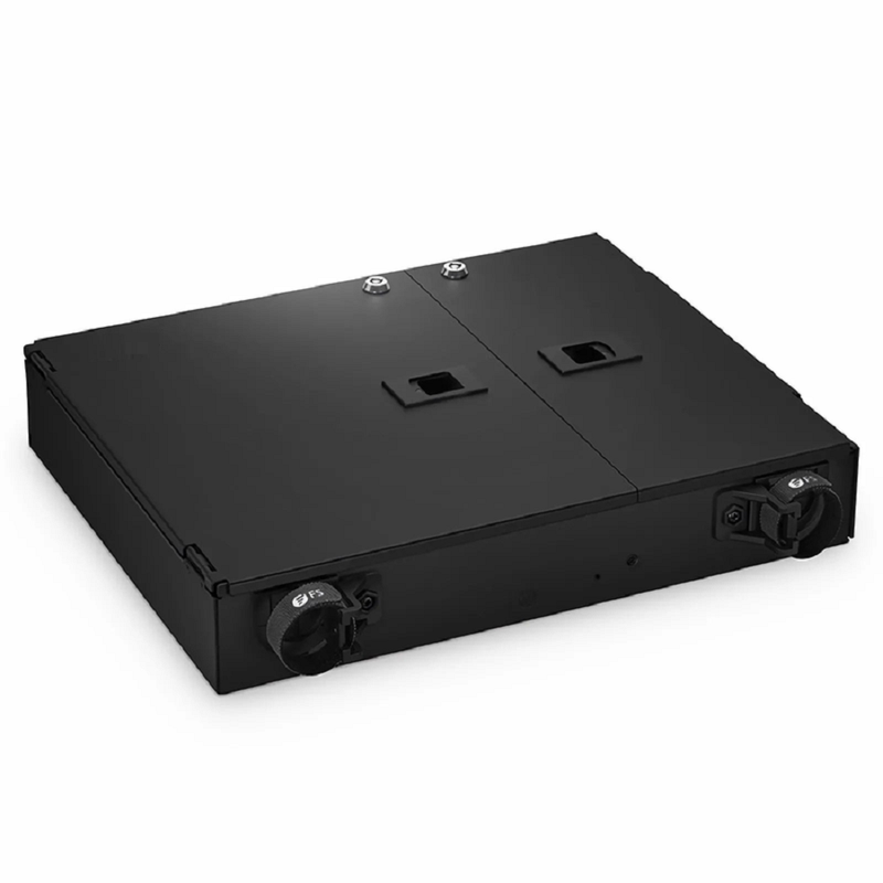 FHD™ Wall Mount Enclosure Unloaded, 2 Ports, Holds up to 2 x FHD™ Cassettes or Panels, 2 x Splice Trays, 48 Fibers (LC)