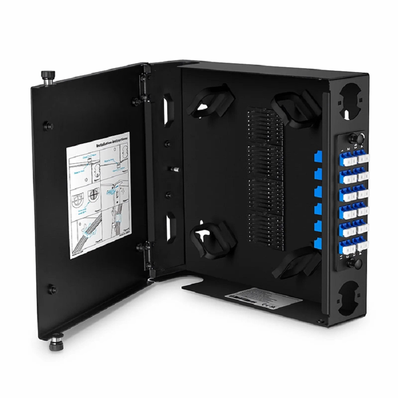 FHD™ Wall Mount Enclosure Unloaded, 1 Port, Holds up to 1 x FHD™ Cassette or Panel, 24 Fibers (LC)