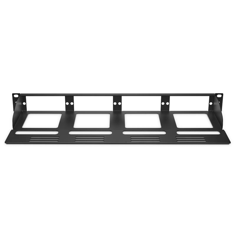 FHD™ High Density 1U Rack Mount Modular Enclosure Unloaded, Rear Cable Managers, Holds up to 4 x FHD™ Cassettes or Panels, 144 Fibers (LC)