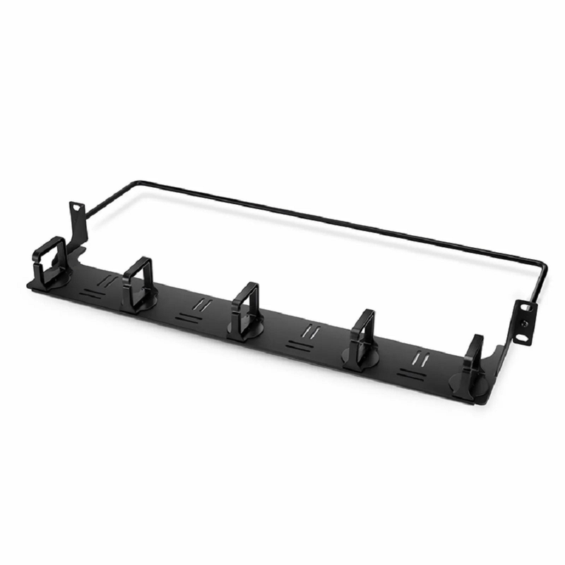 FHD™ High Density 1U Rack Mount Blank Enclosure Unloaded, Detachable Cable Management Lacer Panel and Bar, Holds up to 4 x FHD™ Panels, 144 Fibers (LC)