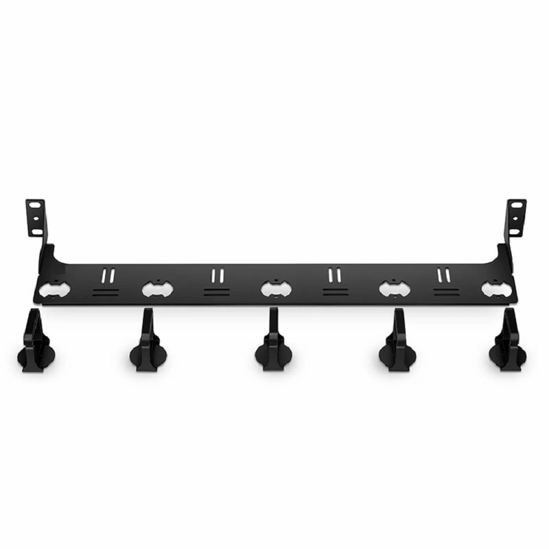 FHD™ High Density 1U Rack Mount Blank Enclosure Unloaded, Detachable Cable Management Lacer Panel and Bar, Holds up to 4 x FHD™ Panels, 144 Fibers (LC)