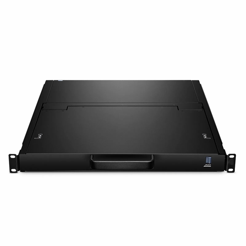 8-Port Cat5 1U Rack-Mount KVM Over IP Switch with 19" LED, 8 x RJ45 to VGA Interface Modules Included