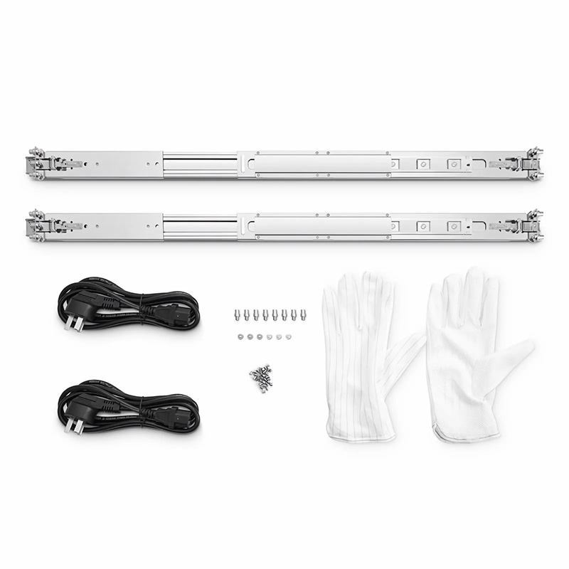 RS5220, 2U Rack Server, 2 x Intel® Xeon® Scalable Processors, 2 X 32GB of Memory, 3 x 3.5'' Hot-swap SATA Drive Bays, 2 x RJ45 1GbE Ports, 800W Redundant