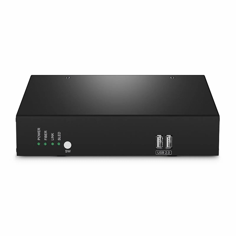 4K HDMI USB HID IP KVM Matrix Receiver Set with Audio and EDID over Fiber Optic Cable for 20km and Cat5e/6/6a/7 for 120m, 3840x2160@60Hz