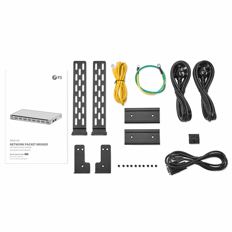 T8550-32C, 32x 100G QSFP28 Ports, Network Packet Broker (NPB), Network Visibility and Monitoring