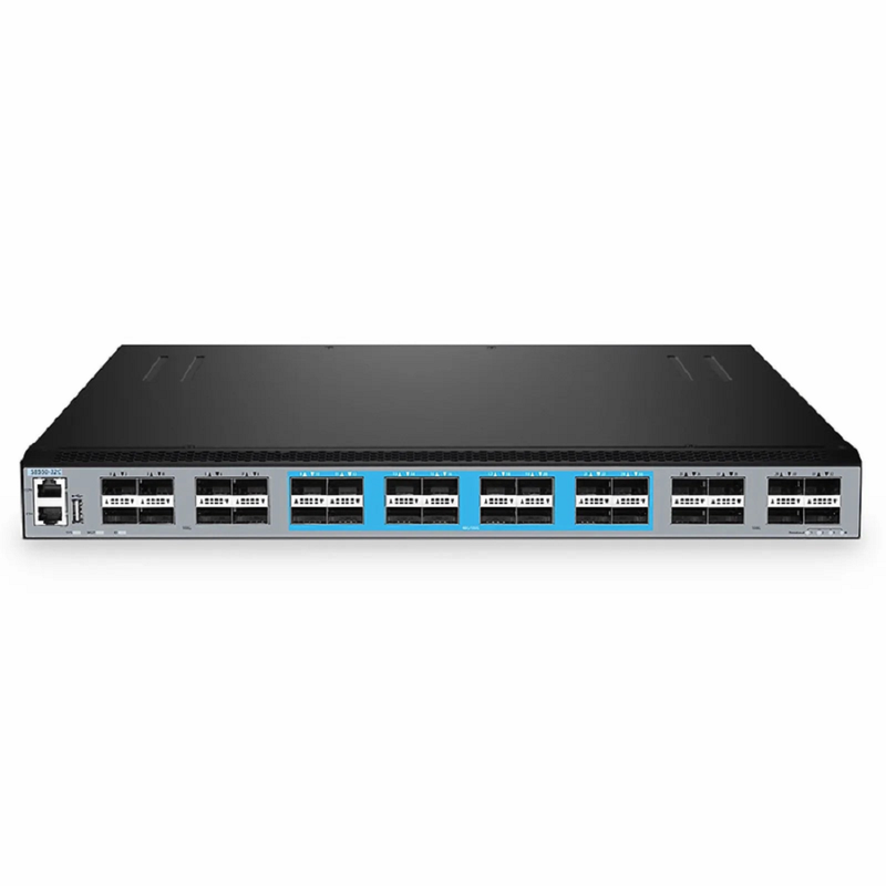 T8550-32C, 32x 100G QSFP28 Ports, Network Packet Broker (NPB), Network Visibility and Monitoring