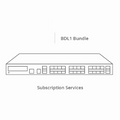 BDL1 Bundle for NSG-5220 Subscription Services, Including IPS Service, Anti-Virus, QoS, and URL Filtering, 1 Year