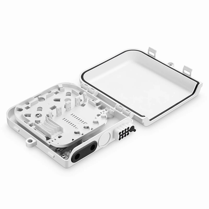 8-fiber Optic Terminal Box, SC Simplex/LC Duplex, IP55, Wall/Pole Mount, Indoor and Outdoor