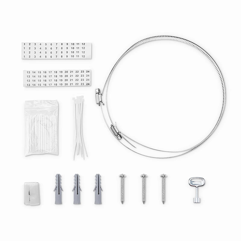 16 Fibers Optic Distribution Box, SC/A, Plastic, Wall/Pole Mount, Indoor and Outdoor