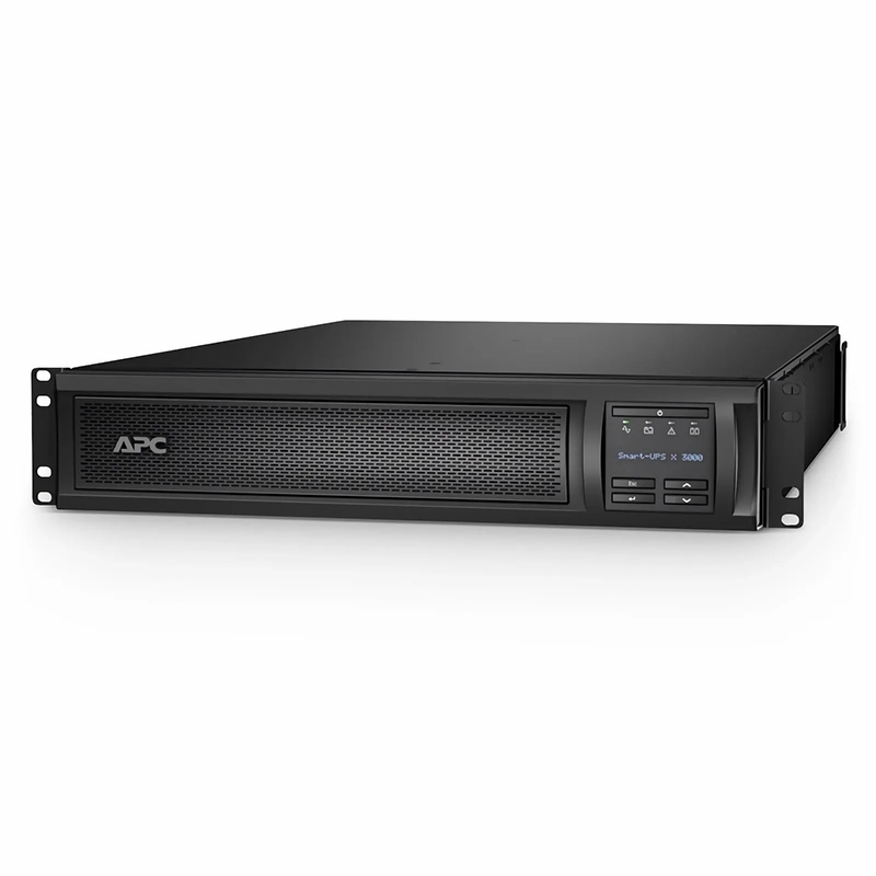 APC® Smart-UPS X 3000VA Rack/tower Convertible UPS, 3x 5-15R+3x 5-20R+1x L5-30R NEMA Outlets, NMC and 1 Backup Battery Included