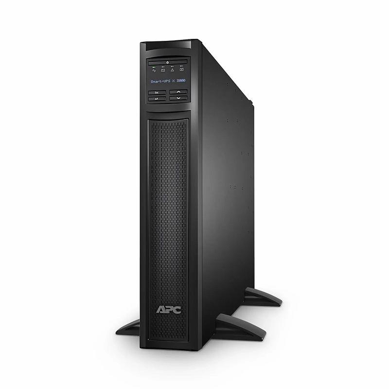 APC® Smart-UPS X 3000VA Rack/tower Convertible UPS, 8x C13+1x C19 IEC Outlets，Network Card and 1 Backup Battery Included